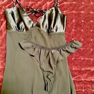 Victoria Secret, size small, black, babydoll neglige